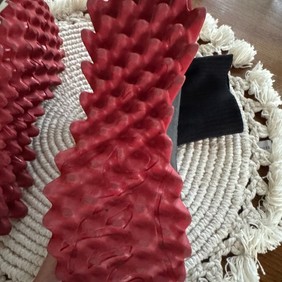 Black and Red Sock Sneakers - Picture 4 of 6